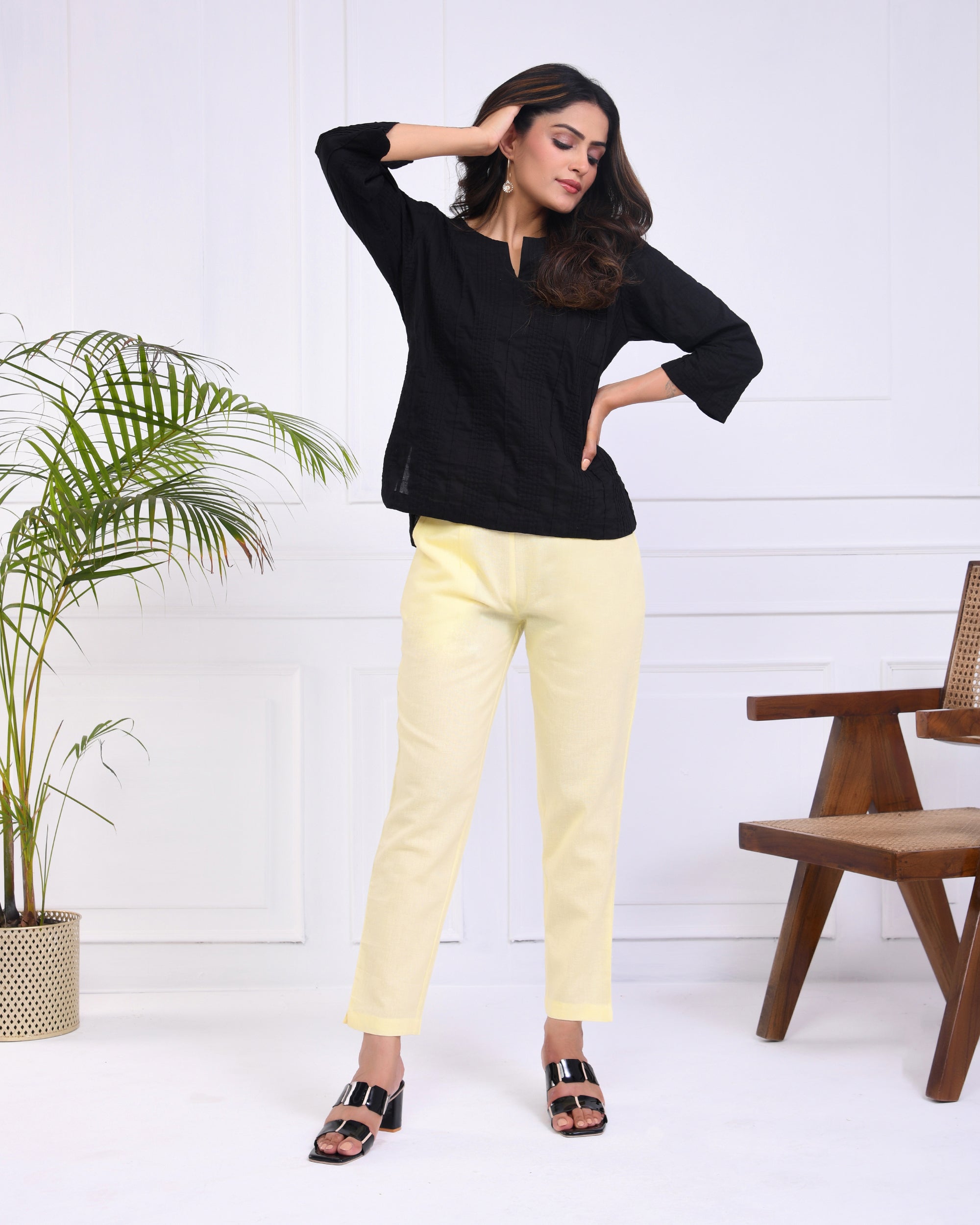Lemonade Airy Linen Pants