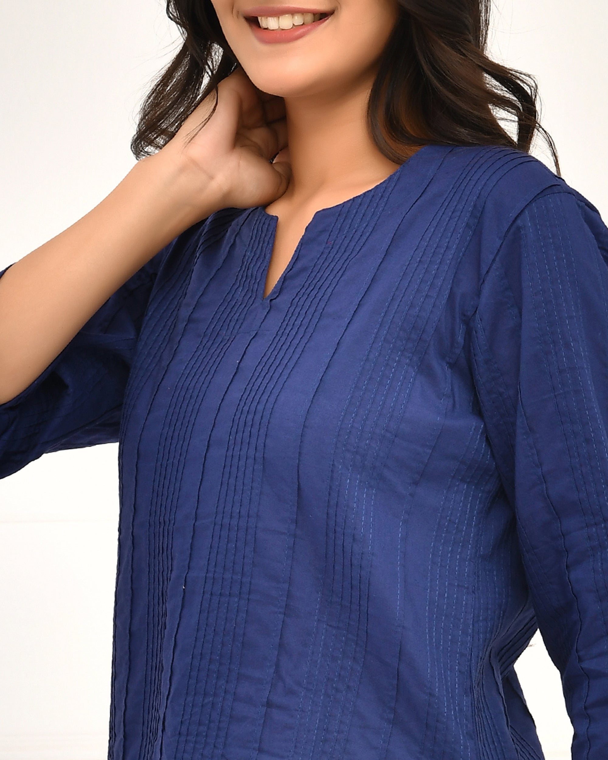 Royal Blue Everyday Cotton Top
