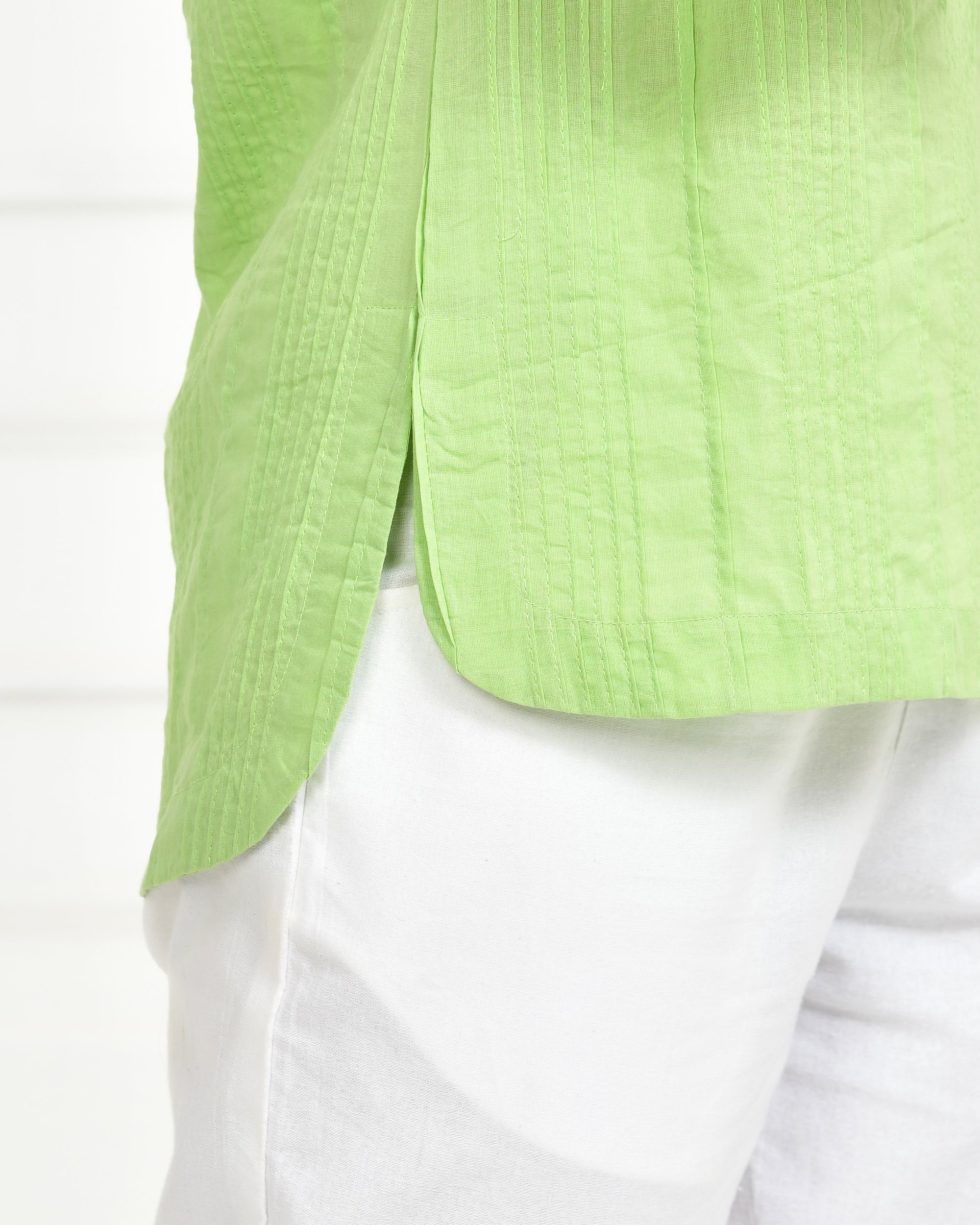 Lettuce Green Everyday Cotton Top