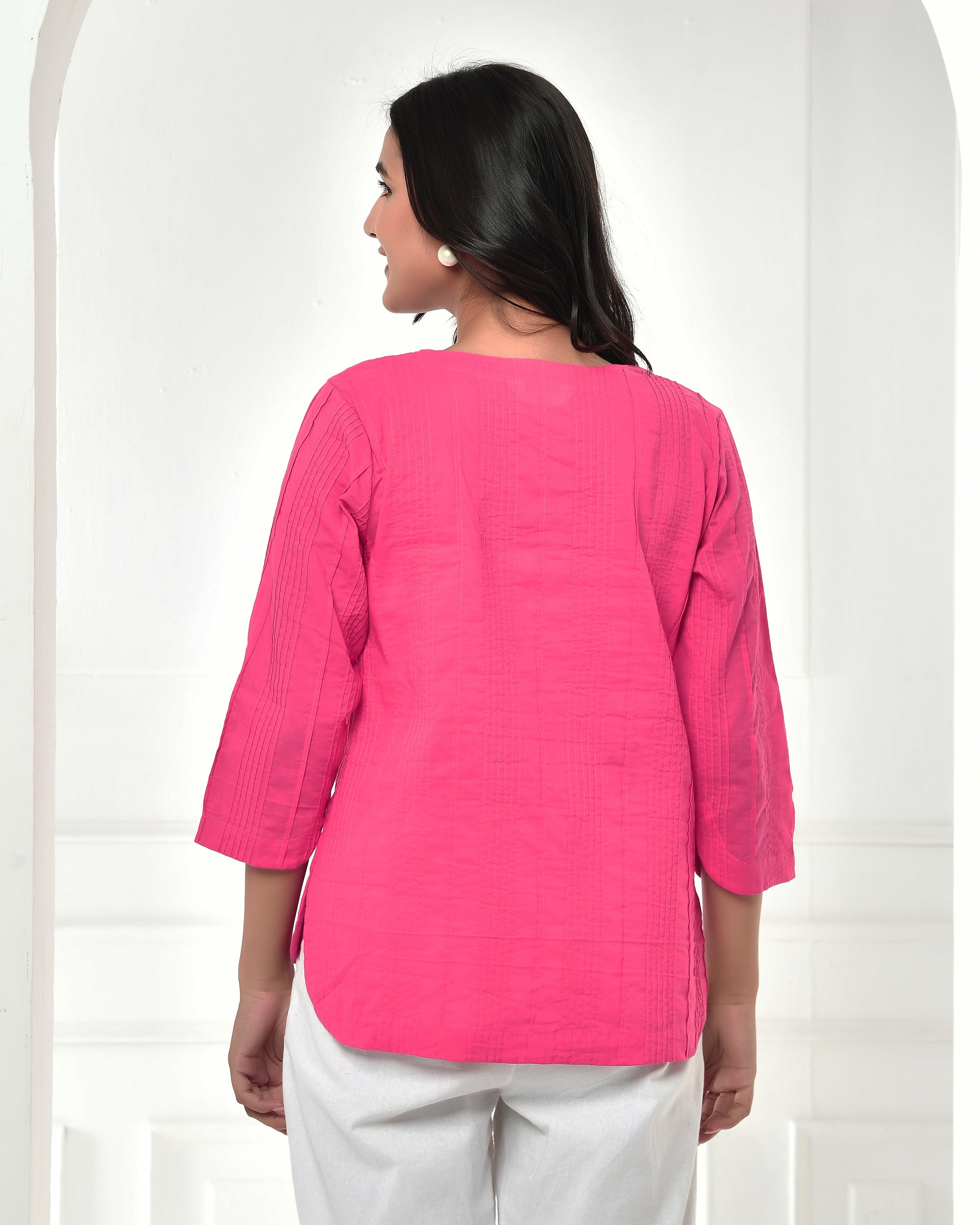 Pink Everyday Cotton Top