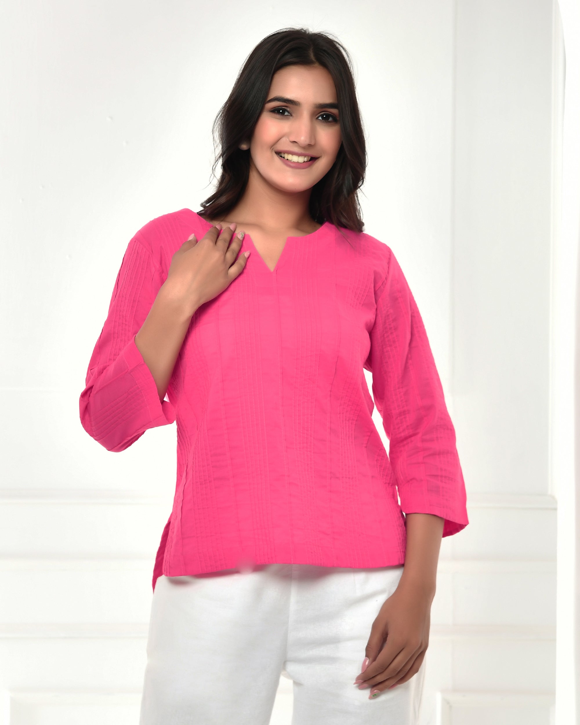 Pink Everyday Cotton Top