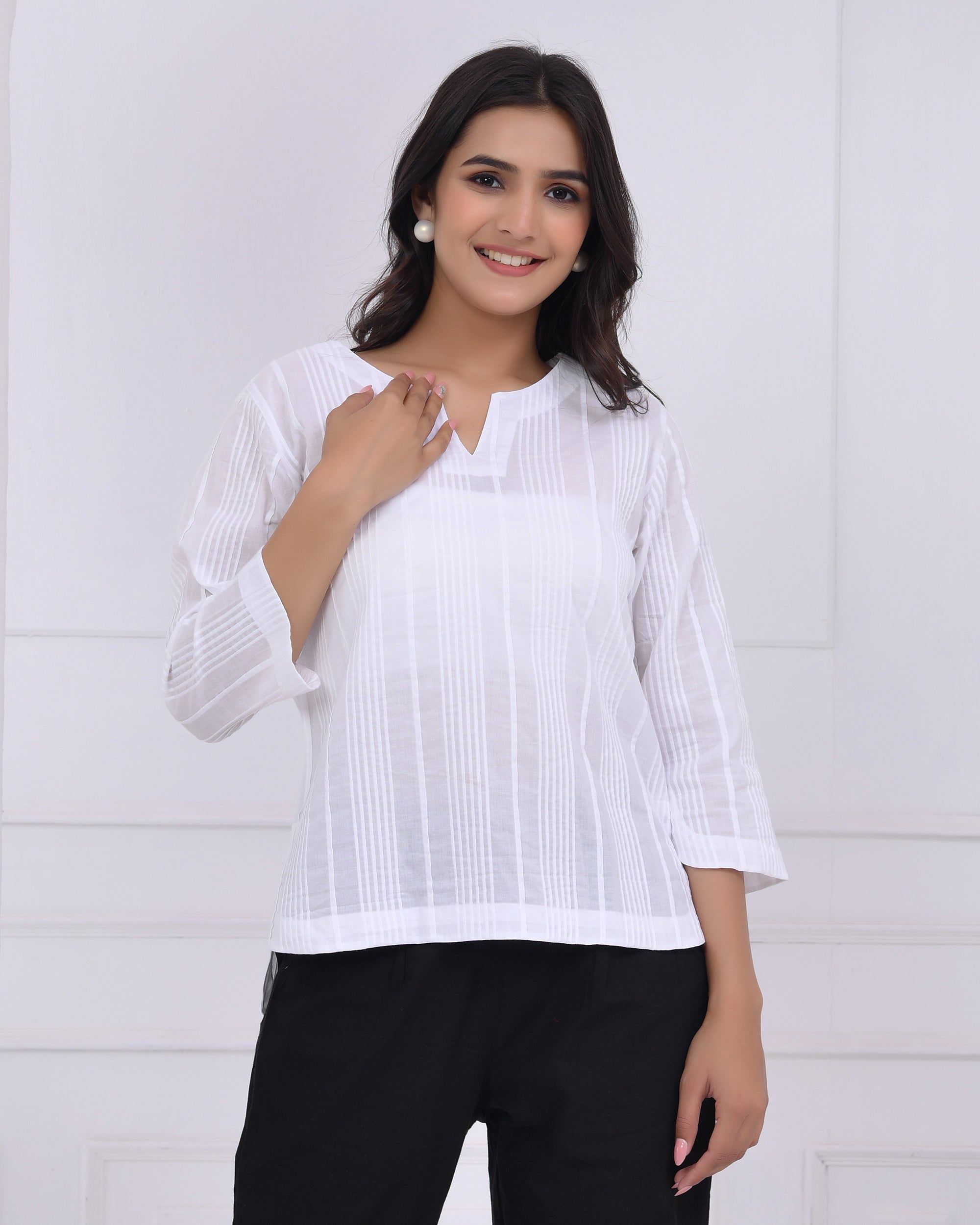 Snow White Everyday Cotton Top