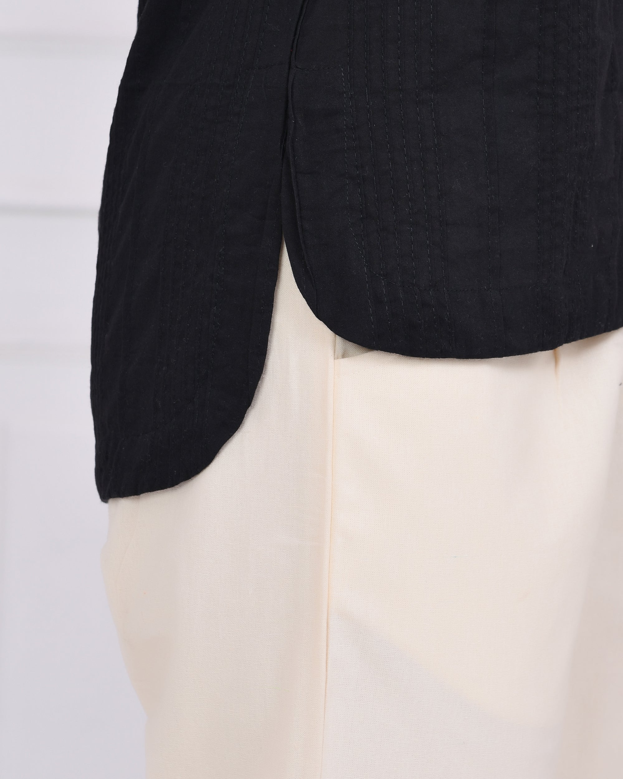 Kohl Black Everyday Cotton Top
