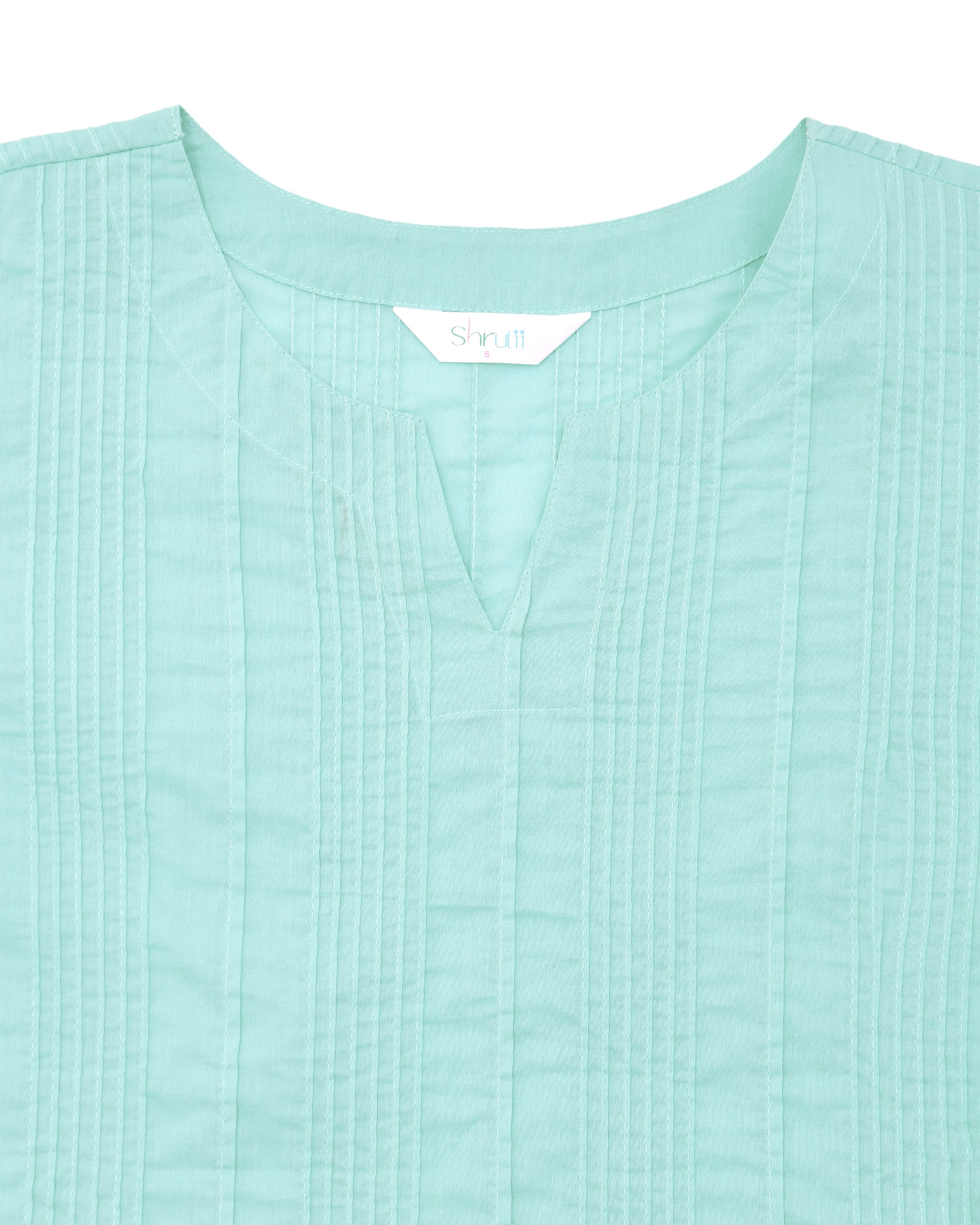 Aqua Everyday Cotton Top