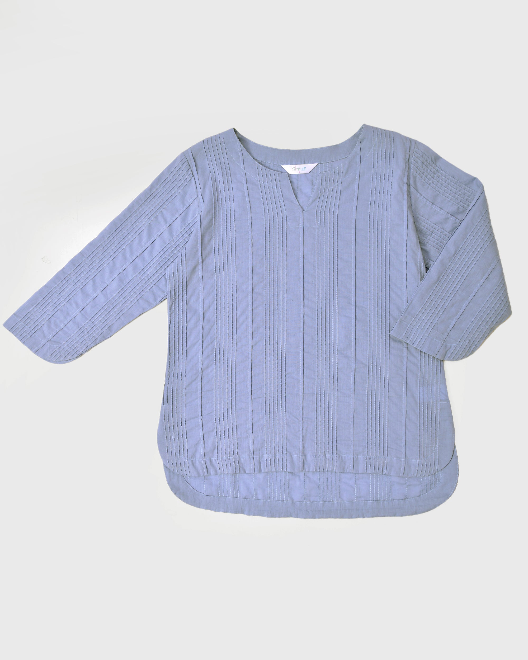 Sky Blue Everyday Cotton Top