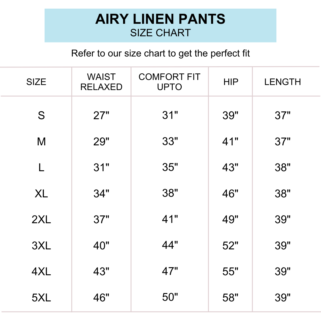 Peach Airy Linen Pants