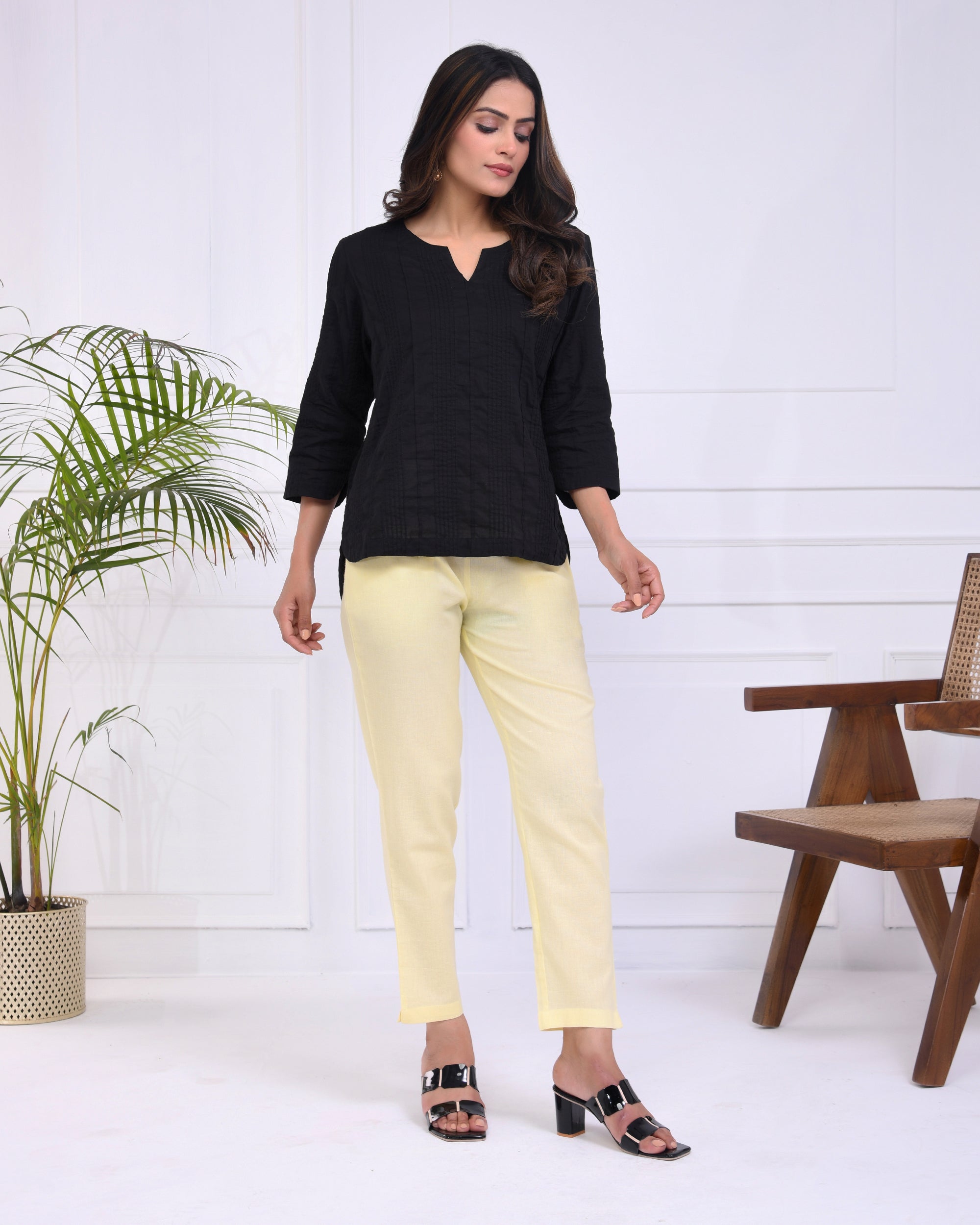 Lemonade Airy Linen Pants