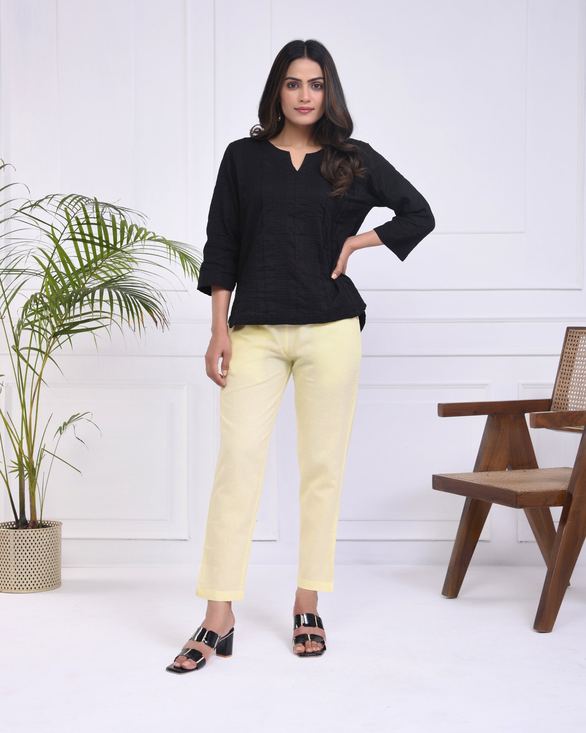 Lemonade Airy Linen Pants