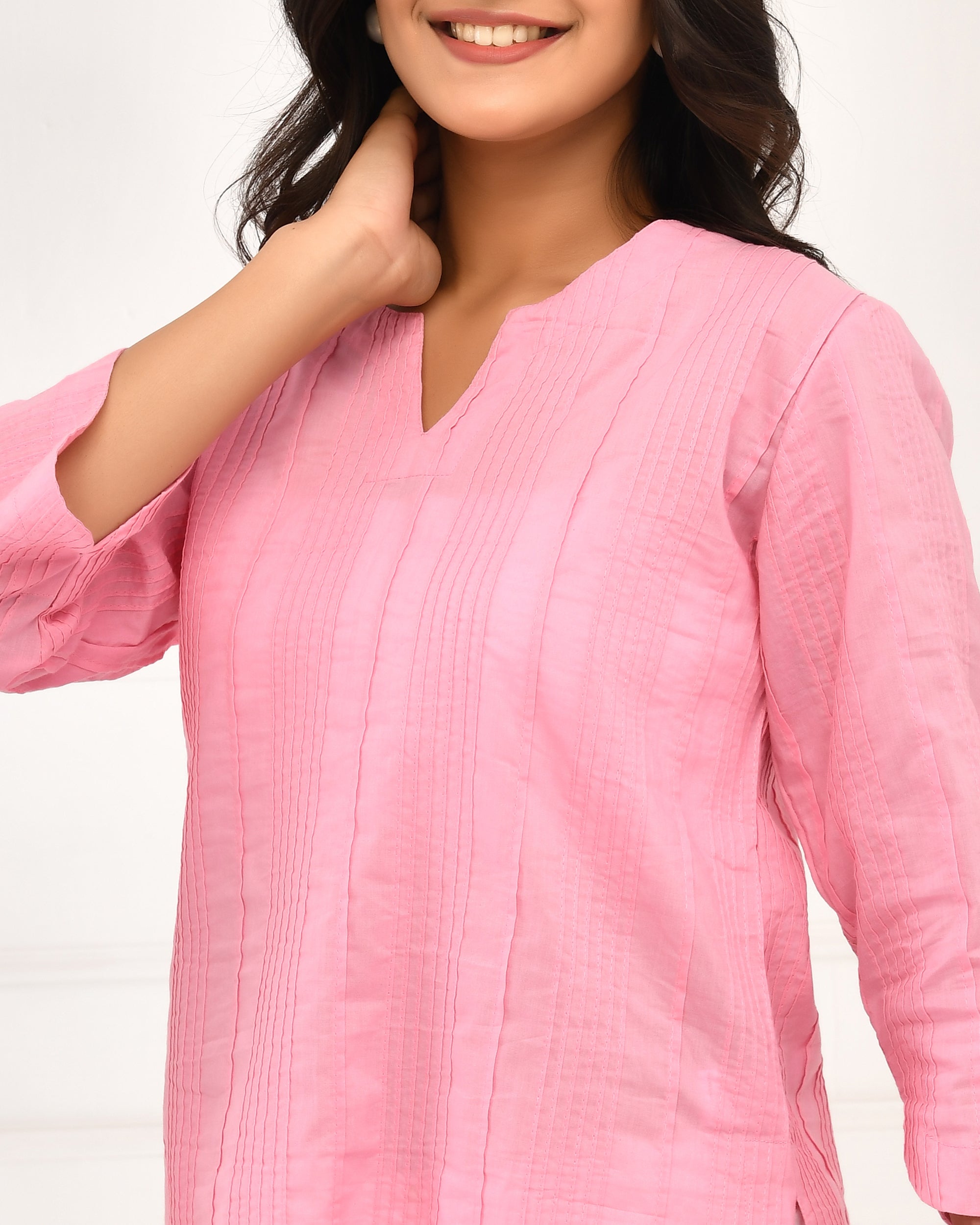 Baby Pink Everyday Cotton Top