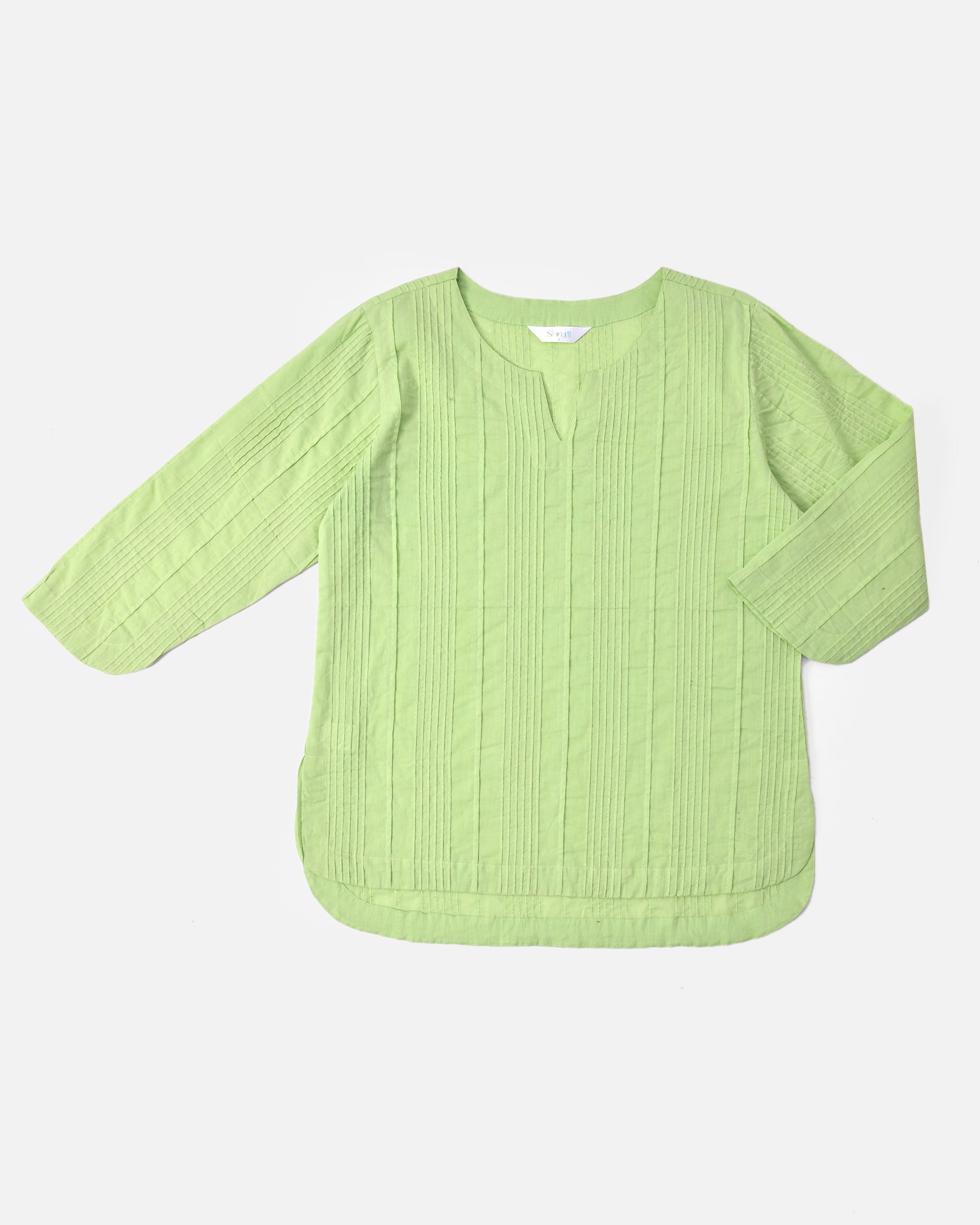 Lettuce Green Everyday Cotton Top
